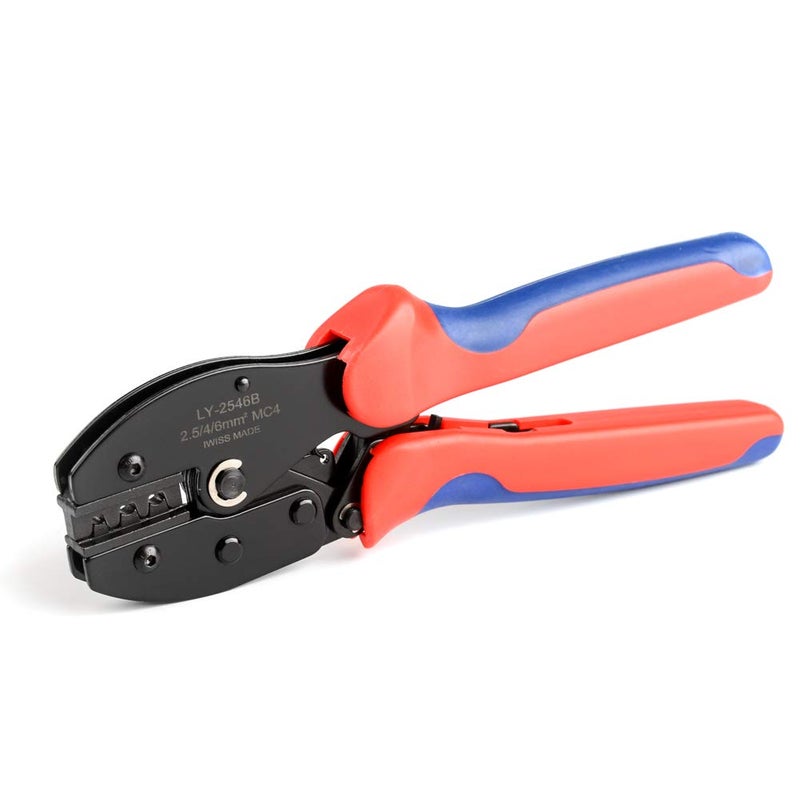 IWISS iCrimp Solar PV Cable Crimping Tool for IWS4 Solar Connectors, AWG14-10,2.5/4/6mm2, Solar Crimper - Image 1